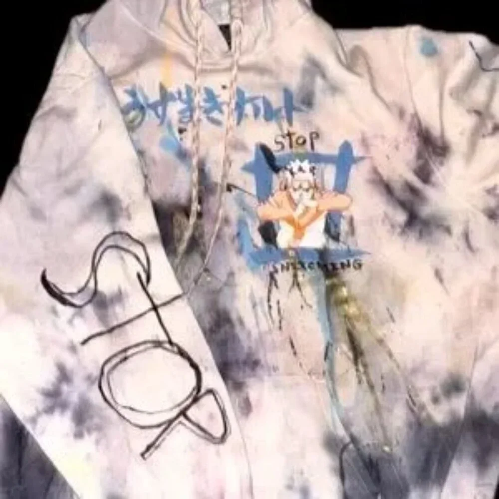 New oversized XL (XXL) hoodie from Hoody Japanese anime — rare, never worn, stop